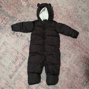 Black Baby GAP snow suit 18-24 months